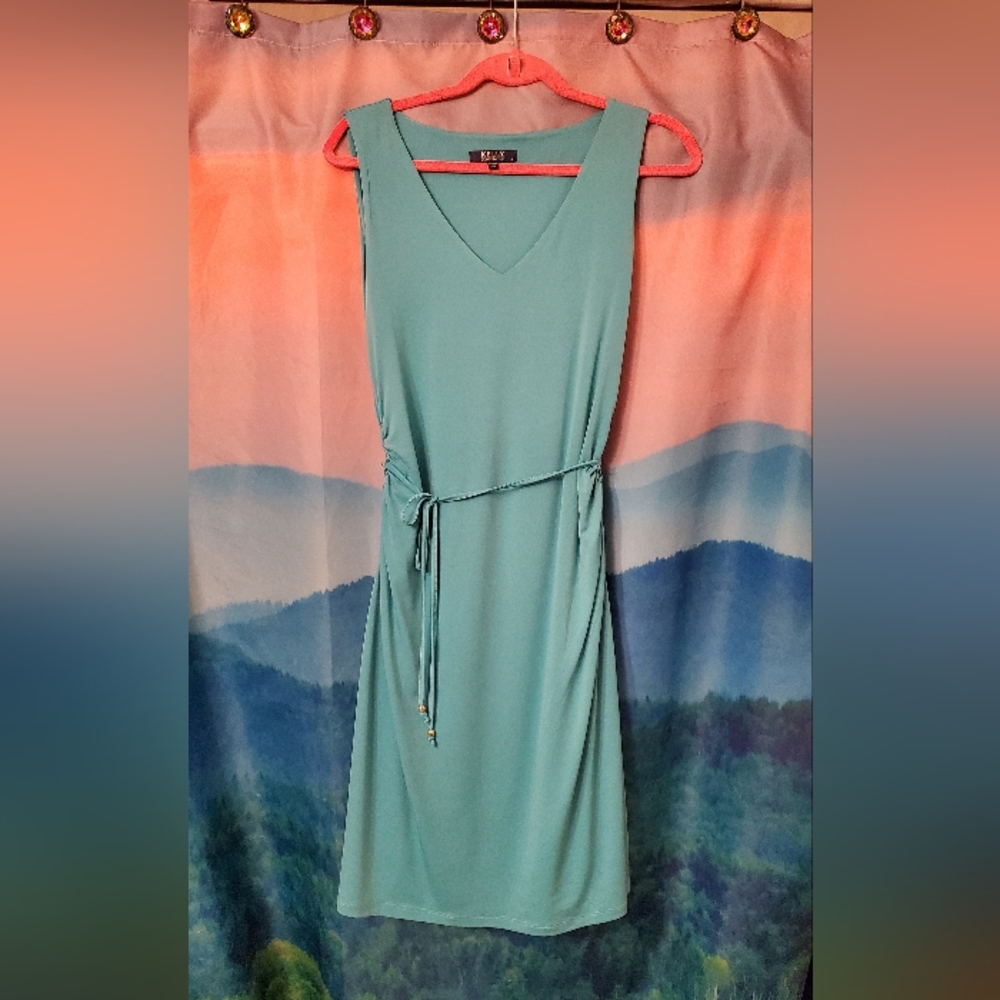 KELLY by CLINTON KELLY sz S Aqua midi dress